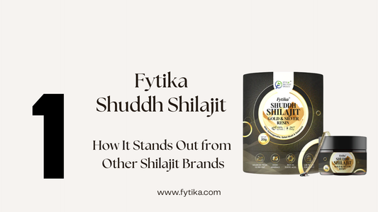 Fytika Shuddh Shilajit: How It Stands Out from Other Shilajit Brands - Fytika Healthcare Products
