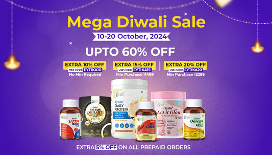 Celebrate the Festive Spirit with Fytika’s Mega Diwali Sale - Fytika Healthcare Products