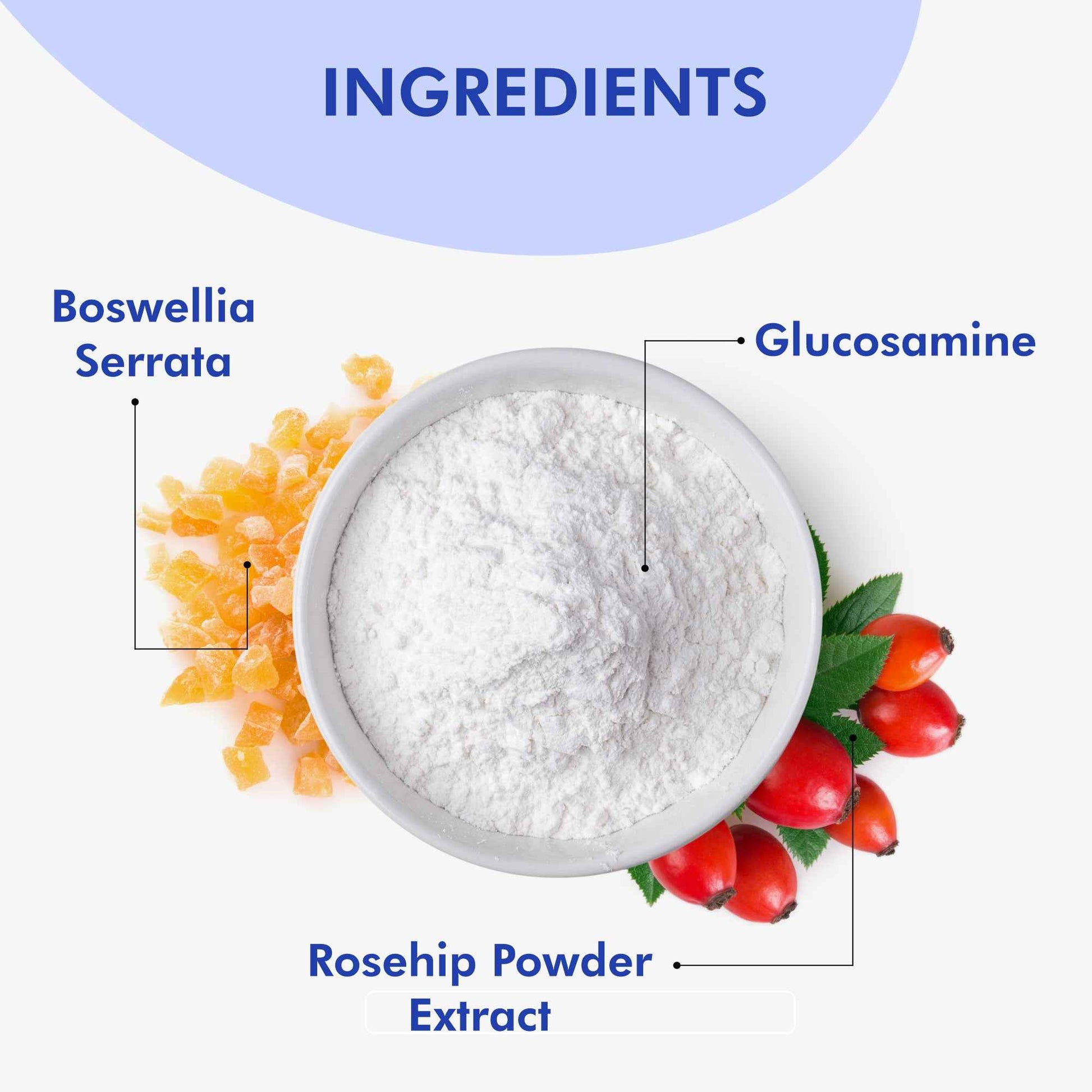 Fytika Flexi Move - Joint Support Supplement, Glucosamine, Rosehip, Boswellia Serrata, Supports Bone, Joint, Cartilage Health, For Men, Women -  Pack Of 3 (180 Tabs)