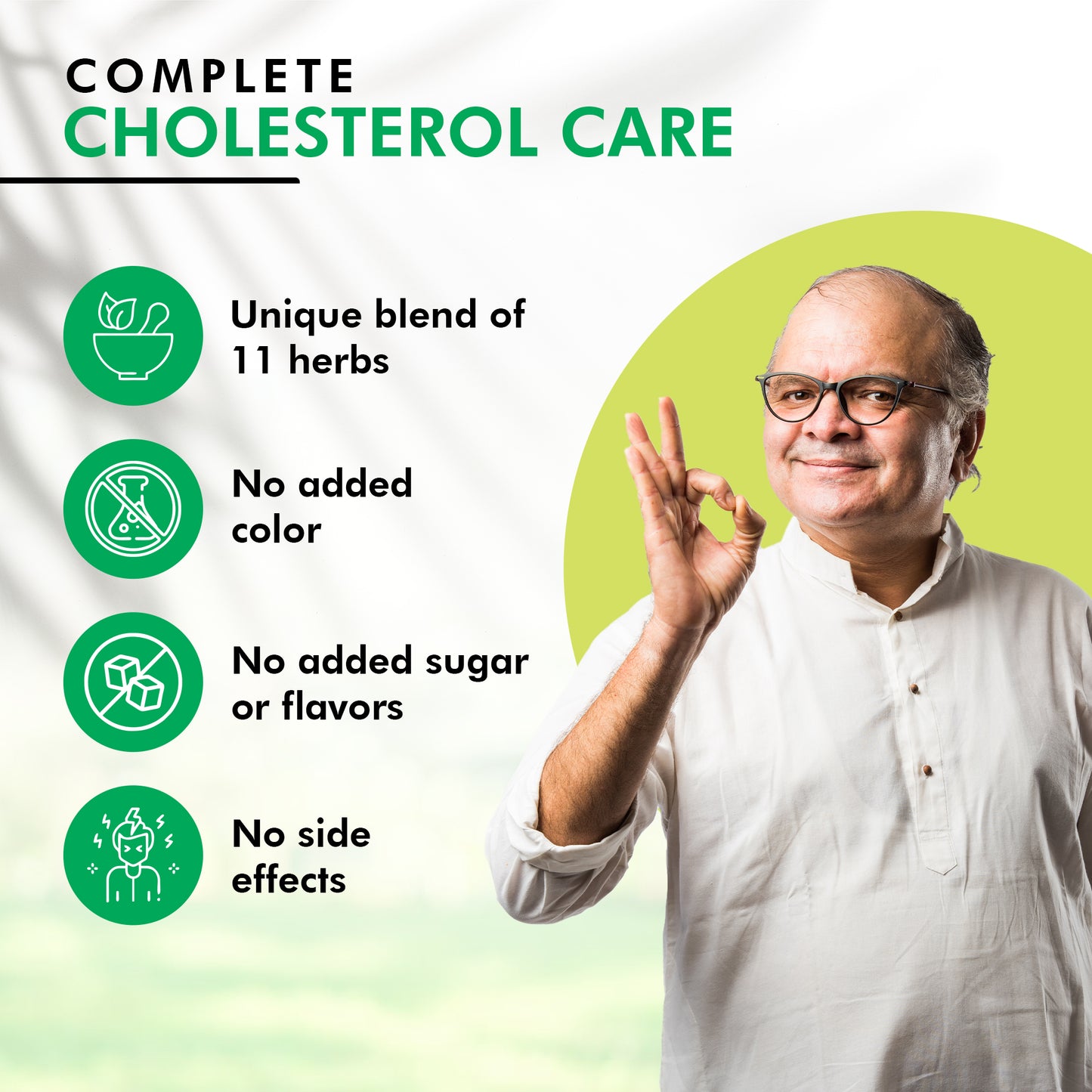Fytika Kolest Care Juice - Cholesterol Support Juice | Arjun Chhal,Vach, Jatamansi, Shankpushpi, Pudina, Mulethi, Dhaniya, Lahsun | For Men & Women - 1L - Fytika Healthcare Products