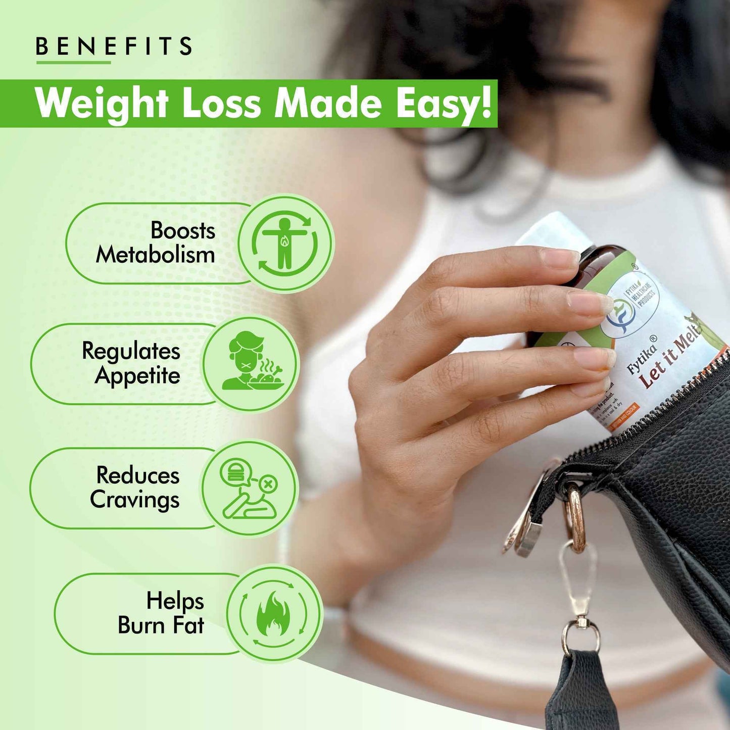 Fytika Strong Bones and Let It Melt: Weight management, Strong Bones, For Men, Women - 60 Tablets Each