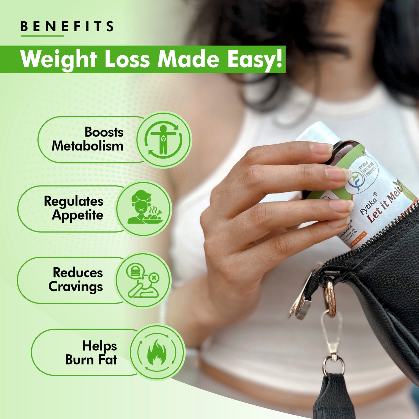 Fytika Fit Liver and Let It Melt: For Liver Health, Weight management, For Men, Women - 60 Tablets Each