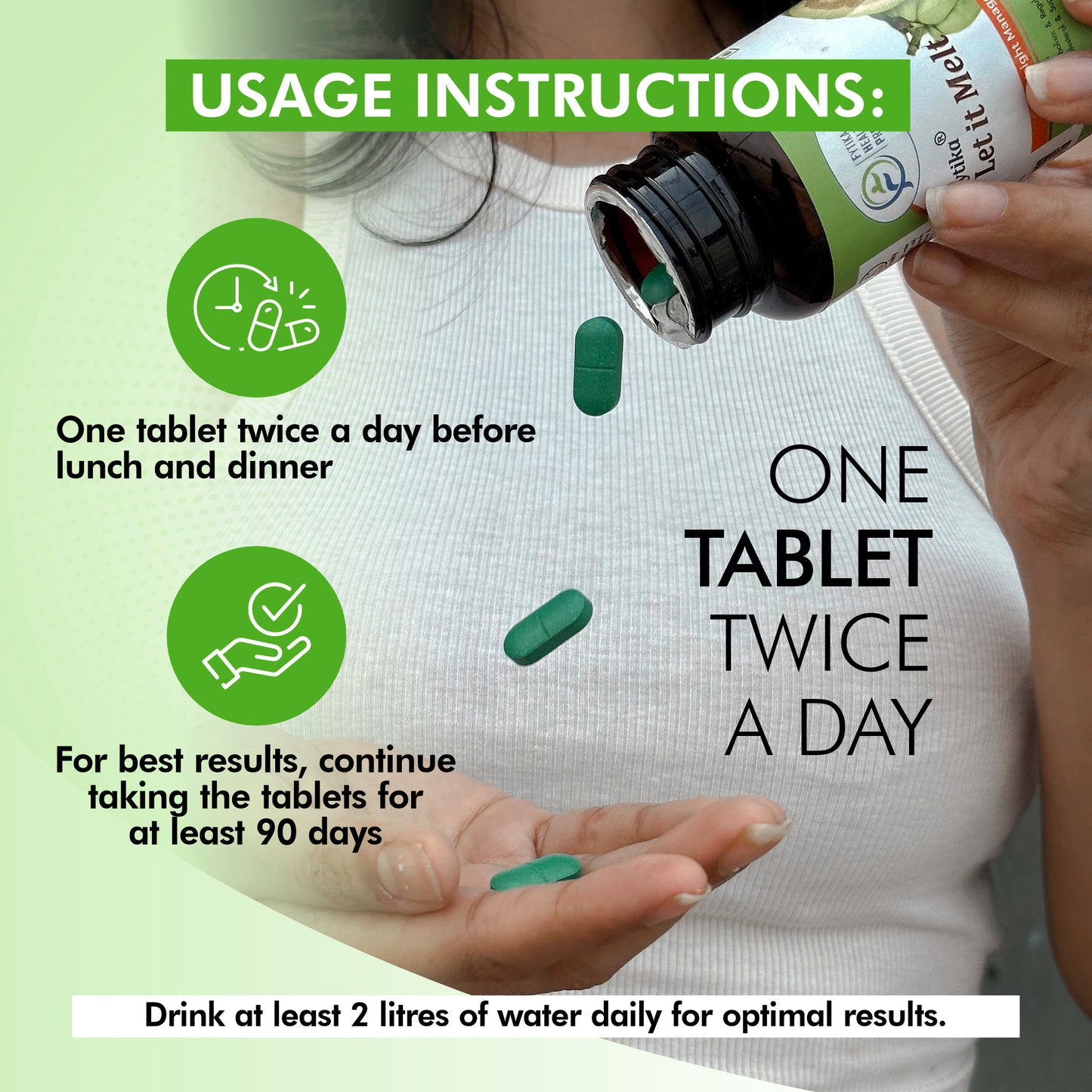 Fytika Fit Liver and Let It Melt: For Liver Health, Weight management, For Men, Women - 60 Tablets Each