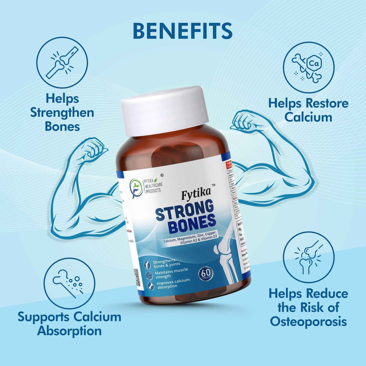 Get FREE Fytika Strong Bones with Fytika Omega 1000