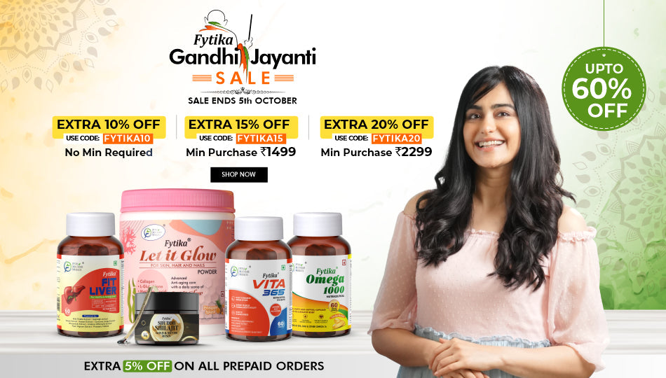 Celebrate Gandhi Jayanti with Fytika’s Exclusive Sale - Fytika Healthcare Products