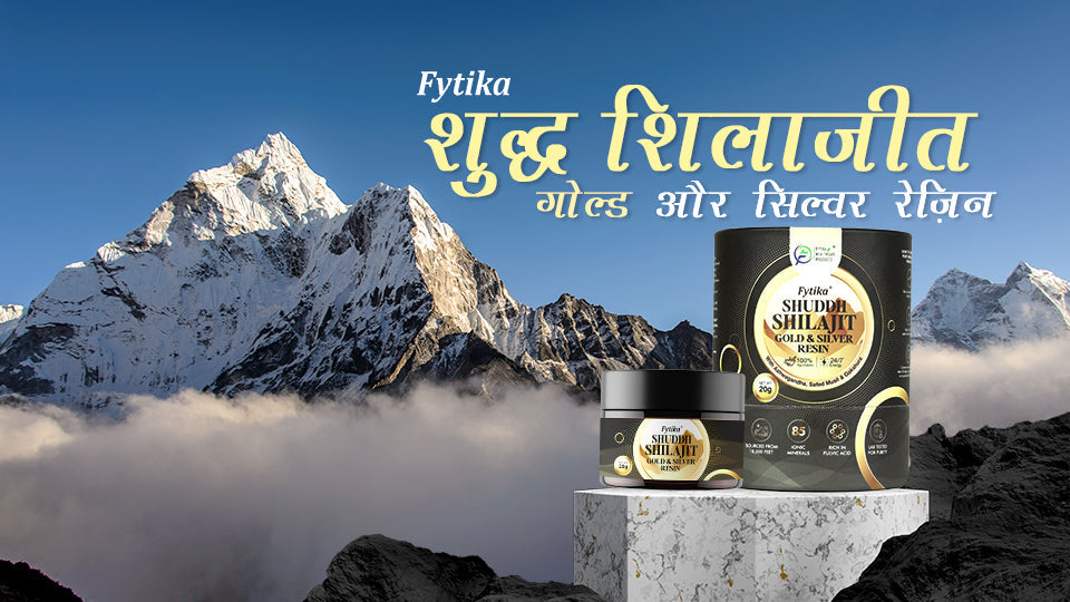 Fytika Shuddh Shilajit: भारत का पहला असली सोना और चांदी वाला शिलाजीत - Fytika Healthcare Products