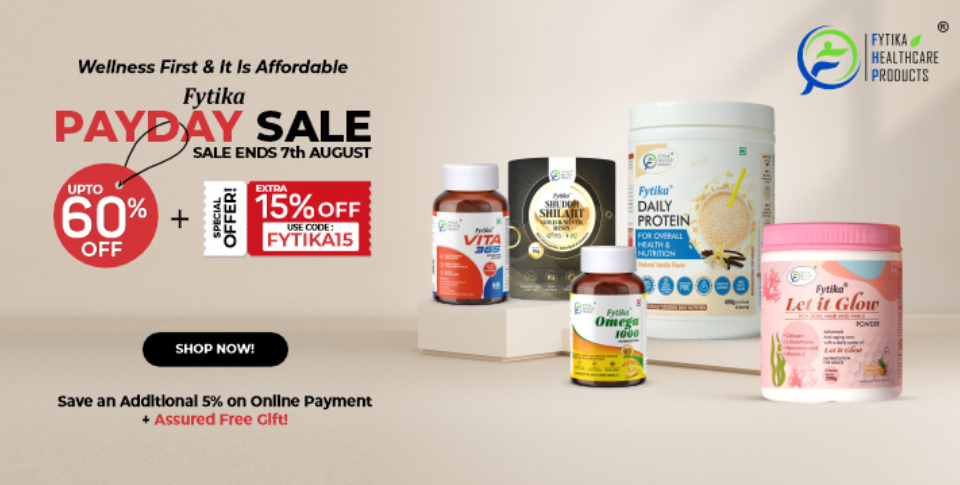 Fytika August 2024 Payday Sale - Unmissable Discounts on Premium Health Supplements