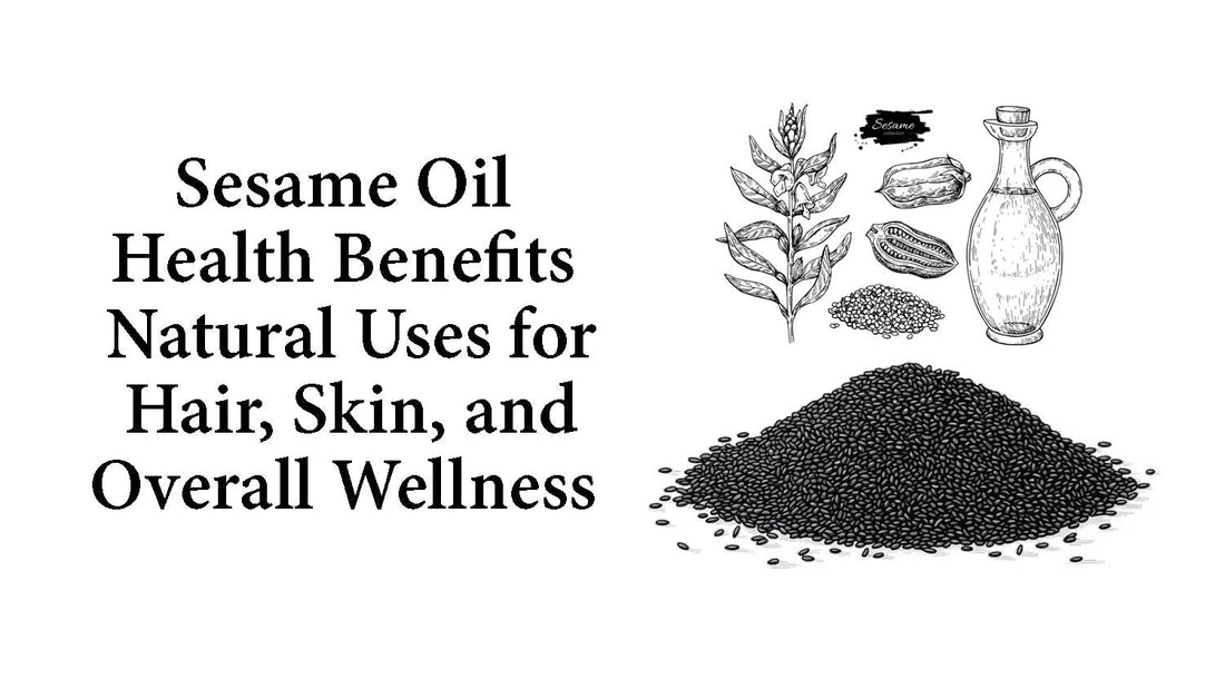 Sesame Oil Health Benefits Natural Uses for Hair, Skin, and Overall Wellness