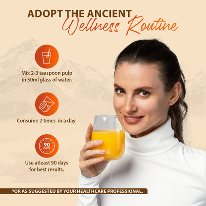 Fytika Sea Buckthorn Juice | Pulp Concentrate 300 ml Made for Your Total Body Care & Wellness | Rich in Vitamin C, Omega 3, 6, 7, 9 & Antioxidants | For Men & Women | 300 ml Each (PACK OF 4)