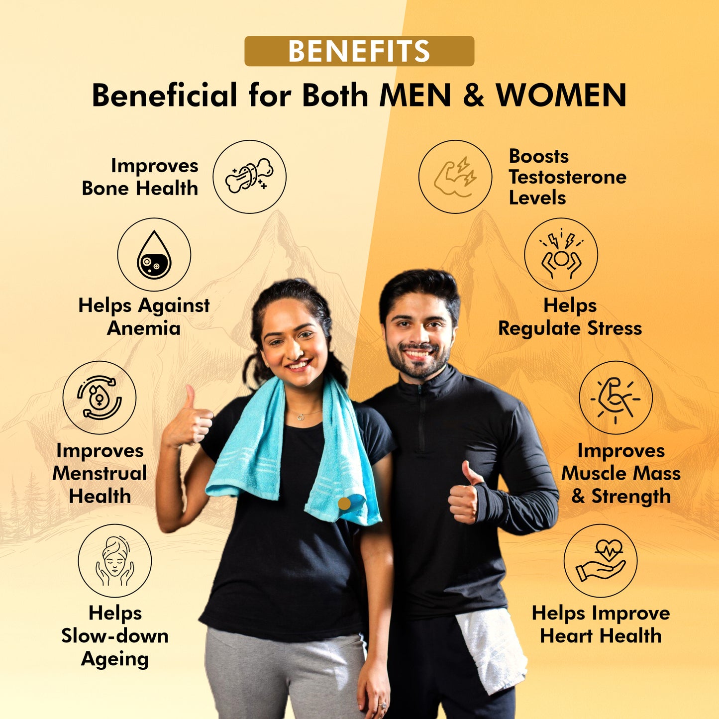 Fytika Shilajit Gold & Silver Resin -100% Ayurvedic Himalayan Shilajit | Swarn Bhasam, Rajat Bhasam, Ashwagandha, Safed Muesli, Gokshura, Kaunch | For Men & Women - 20G