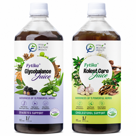 Fytika Kolest Care Juice with Fytika Glycobalance Juice
