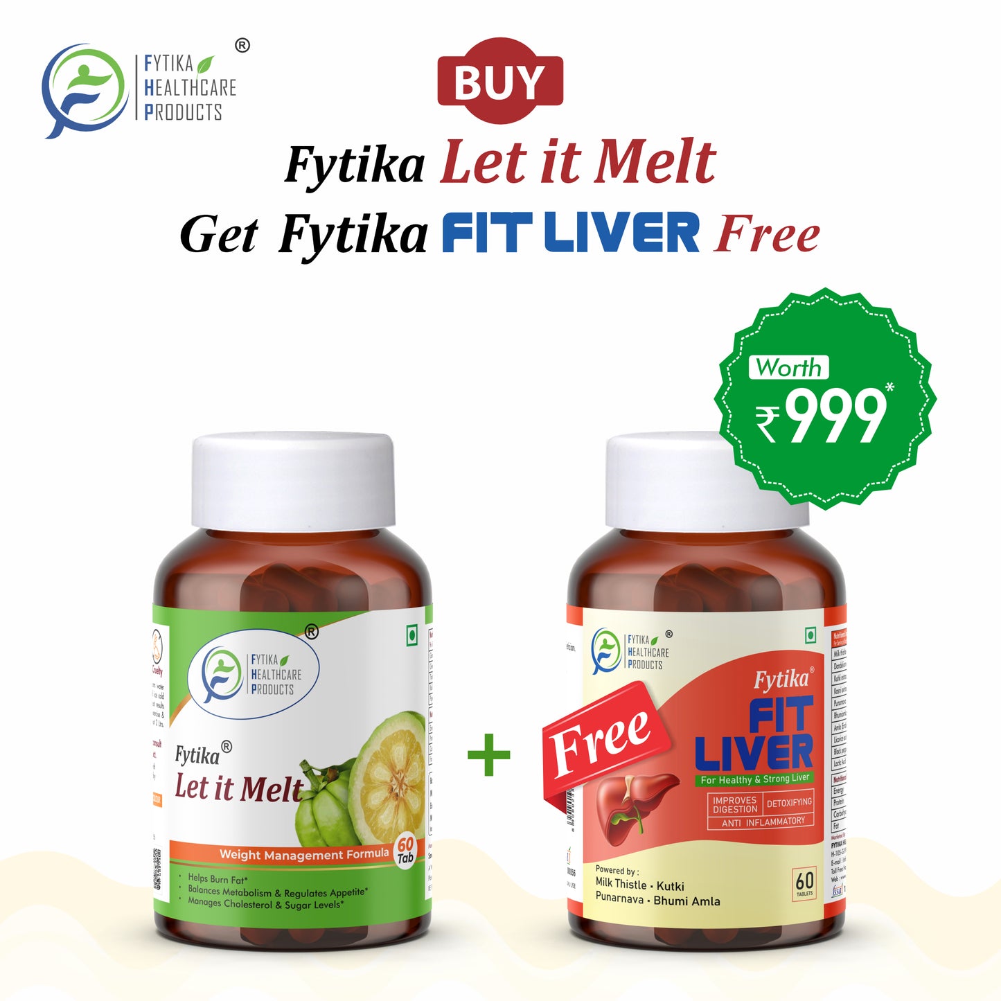 Get FREE Fytika Fit Liver with Fytika Let It Melt
