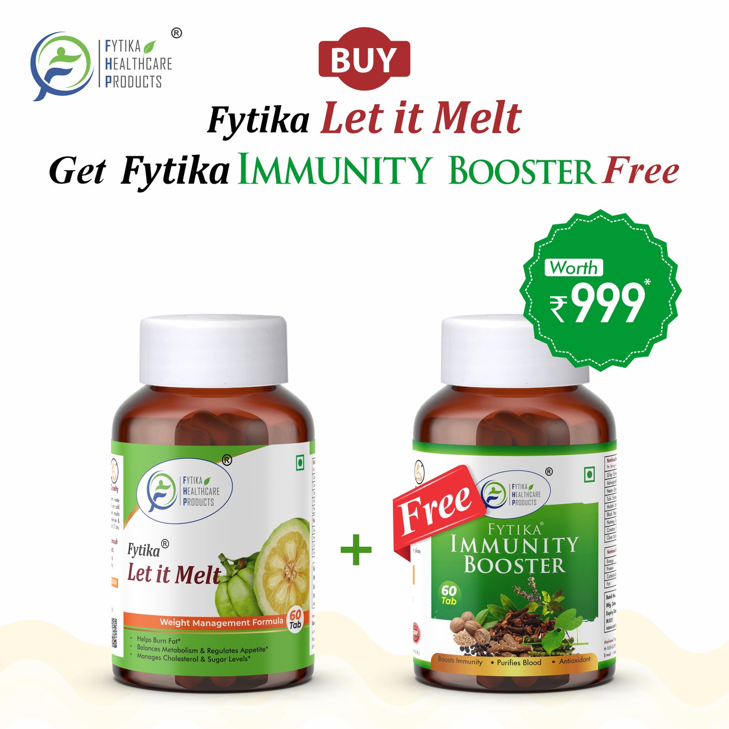 Get FREE Fytika Immunity Booster with Fytika Let It Melt