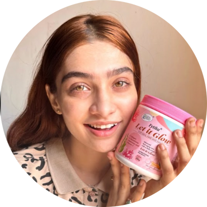 Fytika Let it Glow Collagen Powder - Boosts Skin Radiance, Hair Health, Nail Strength, For Men, Women - Pineapple Flavor - 200 G